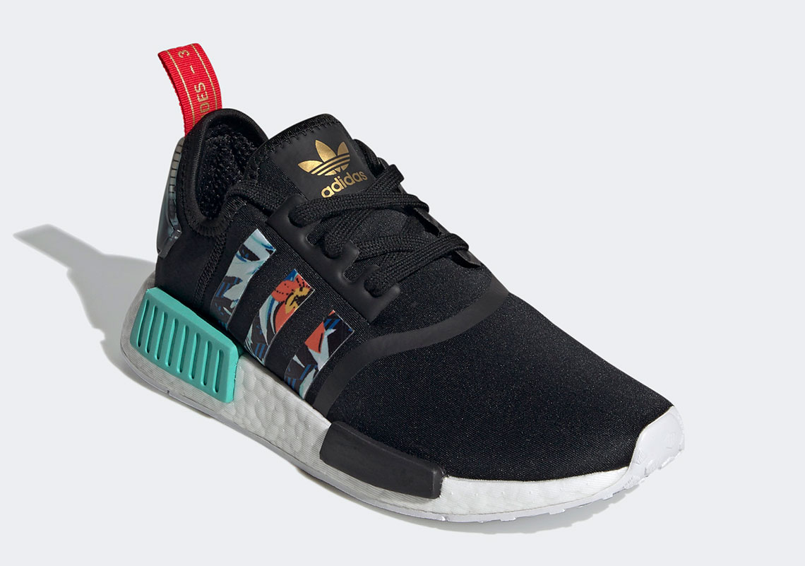 Adidas Nmd R1 Her Studio London Core Black Acid Mint Fy3665 4