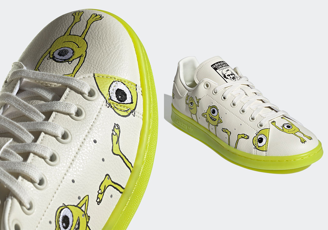 Monsters, Inc's Mike Wazowski Makes A Cameo On The adidas Stan Smith