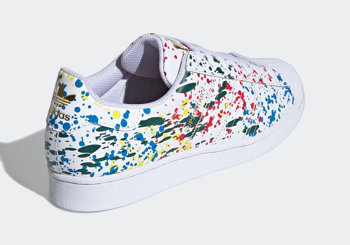 Adidas Superstar Paint Splatter Cloud White Fx5537 1