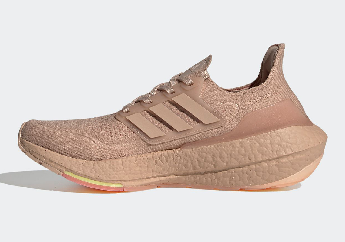 Adidas Ultraboost 21 Ash Pearl Womens Fy0391 1