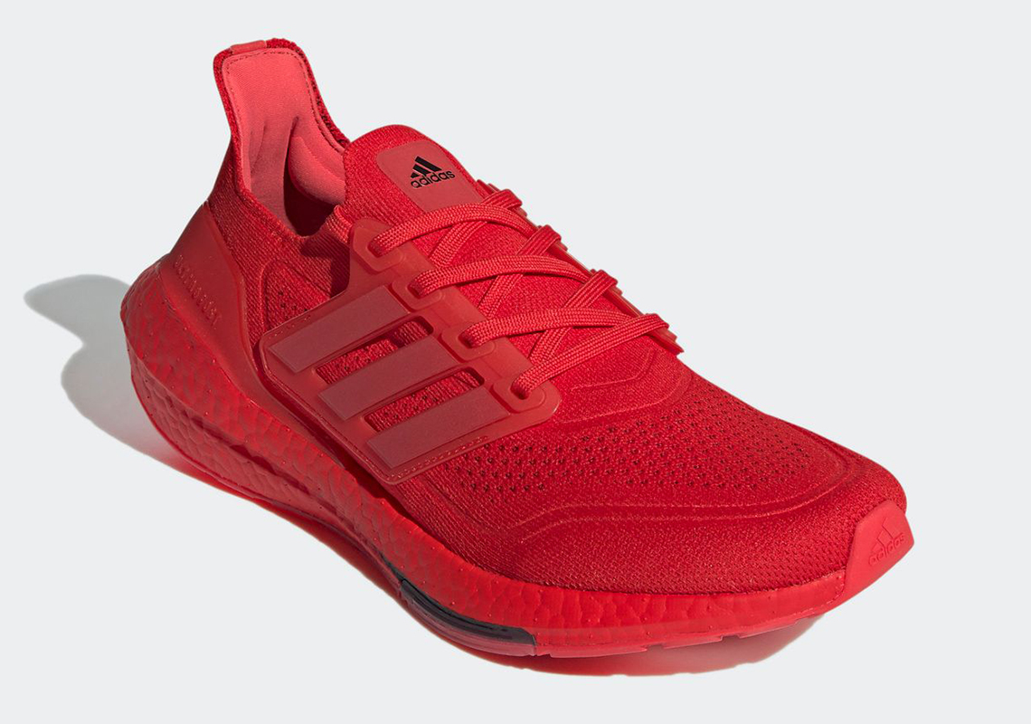 Adidas Ultraboost 21 Vivid Red Fz1922 3