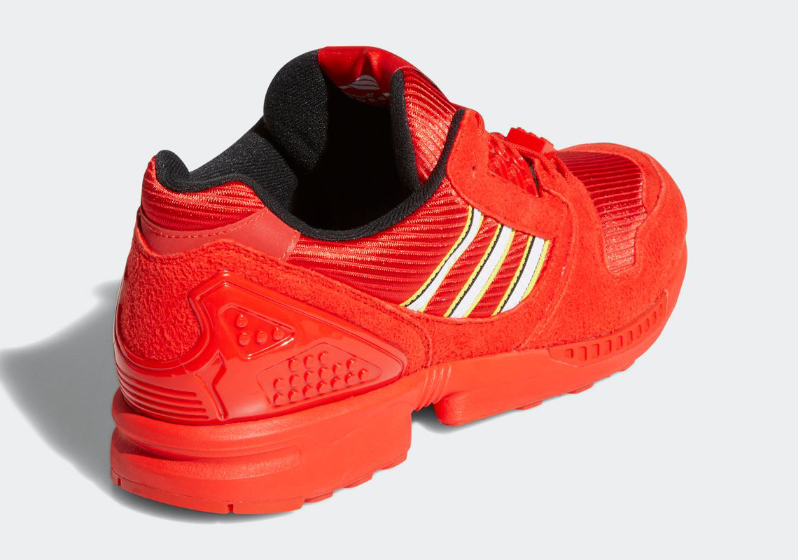 Adidas Zx8000 Lego Red Fy7084 3