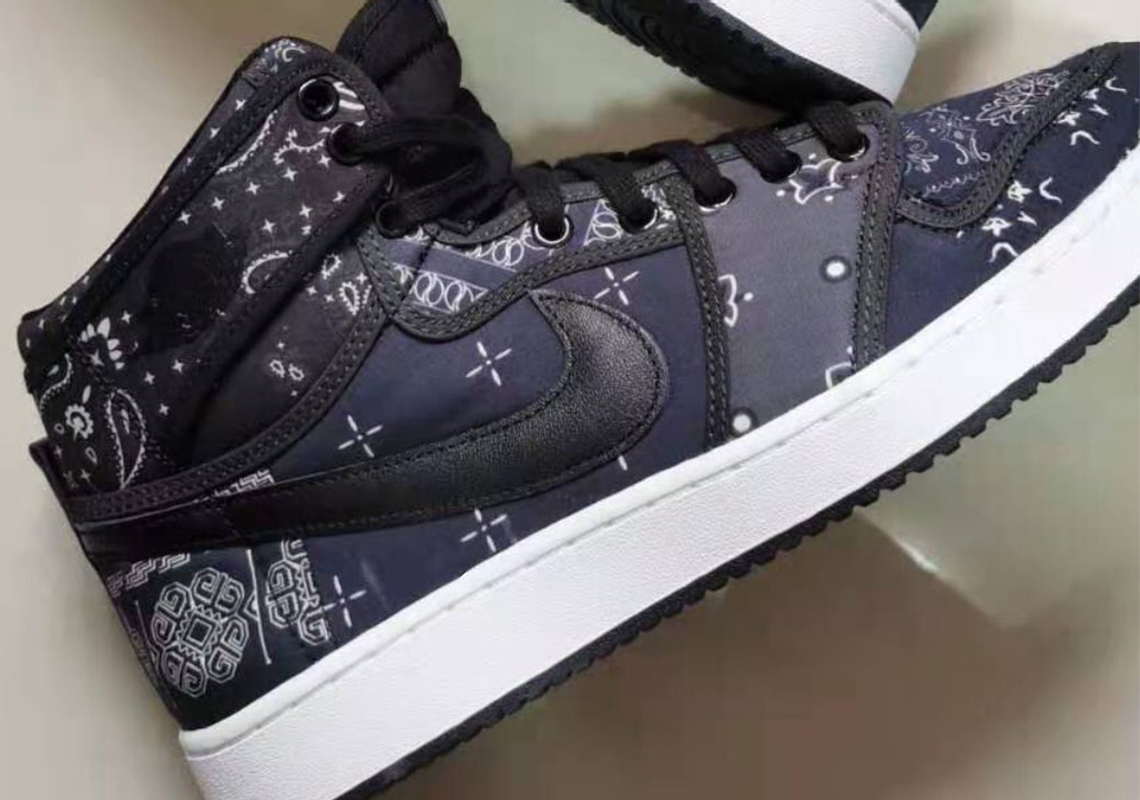 First Look At The Air Jordan 1 KO "Paisley"