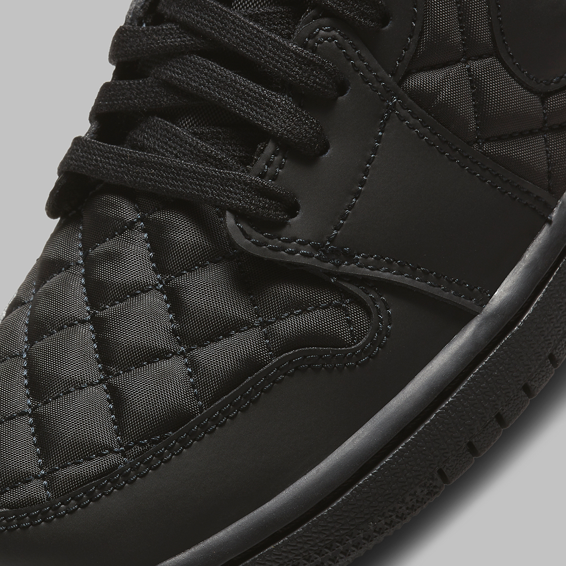 Air Jordan 1 Low Quilted Black Db6480 001 5