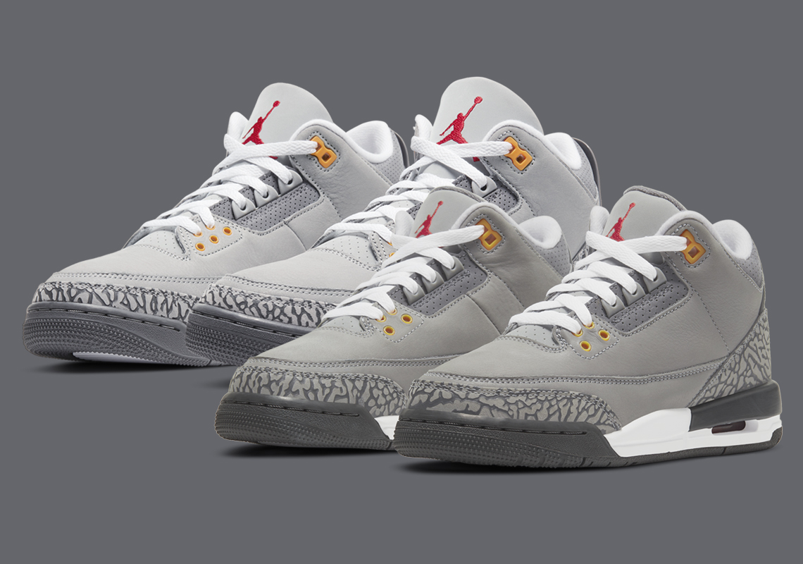 Official Images Of The Air Jordan 3 “Cool Grey”