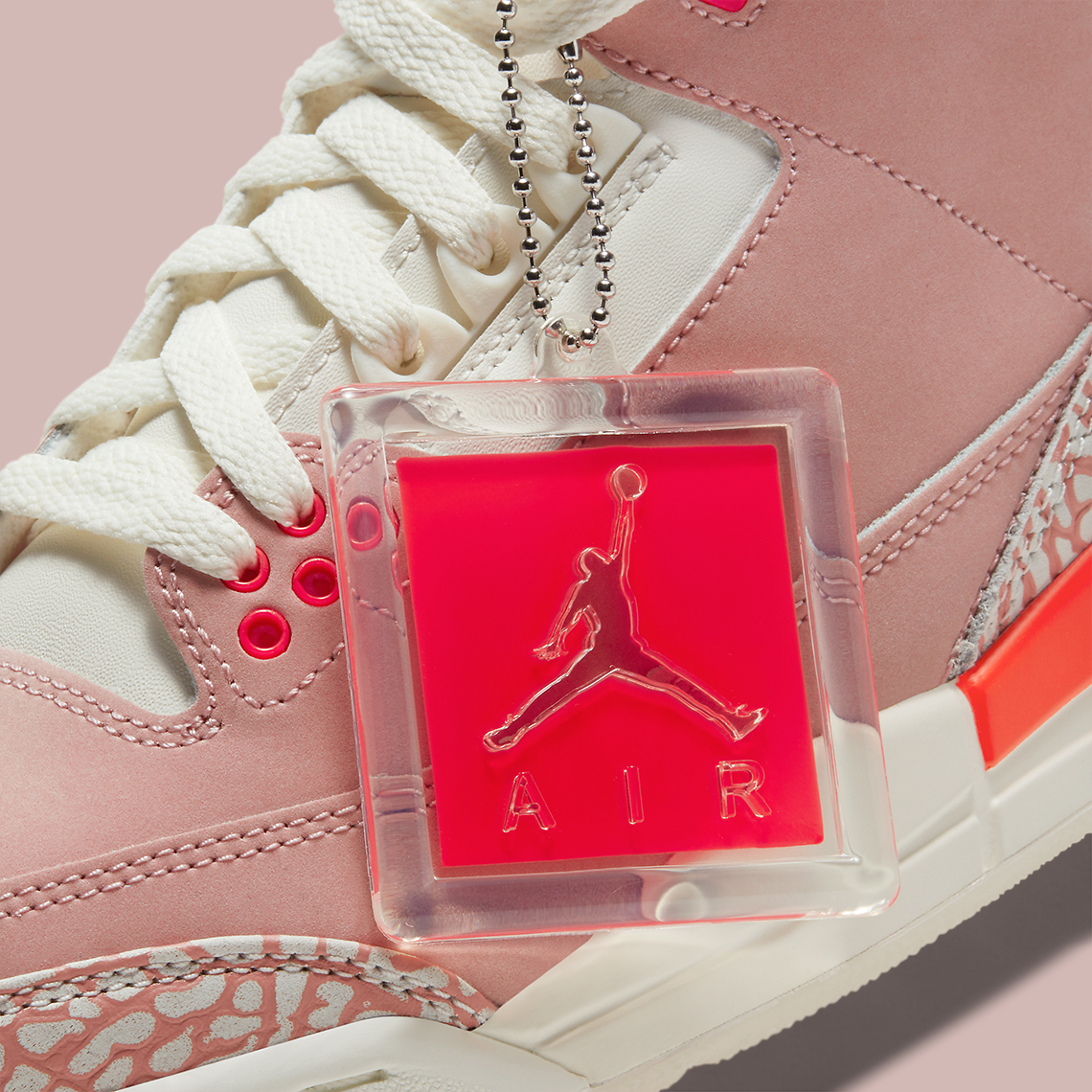 Air Jordan 3 Sail Rust Pink White Crimson Ck9246 600 9