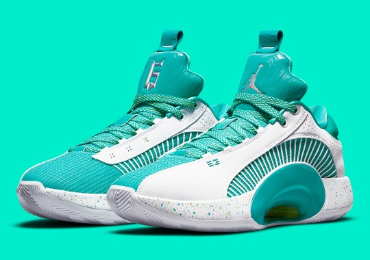 Air Jordan 35 Low Revealed In Jade “Guo Ailun” PE