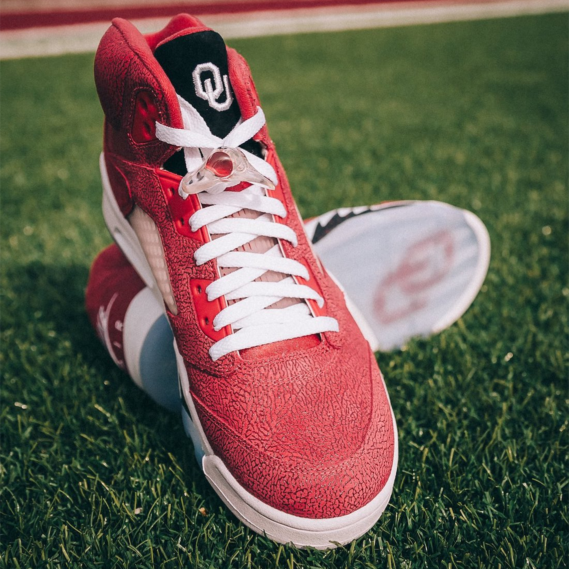 Air Jordan 5 Oklahoma Sooners Pe 2