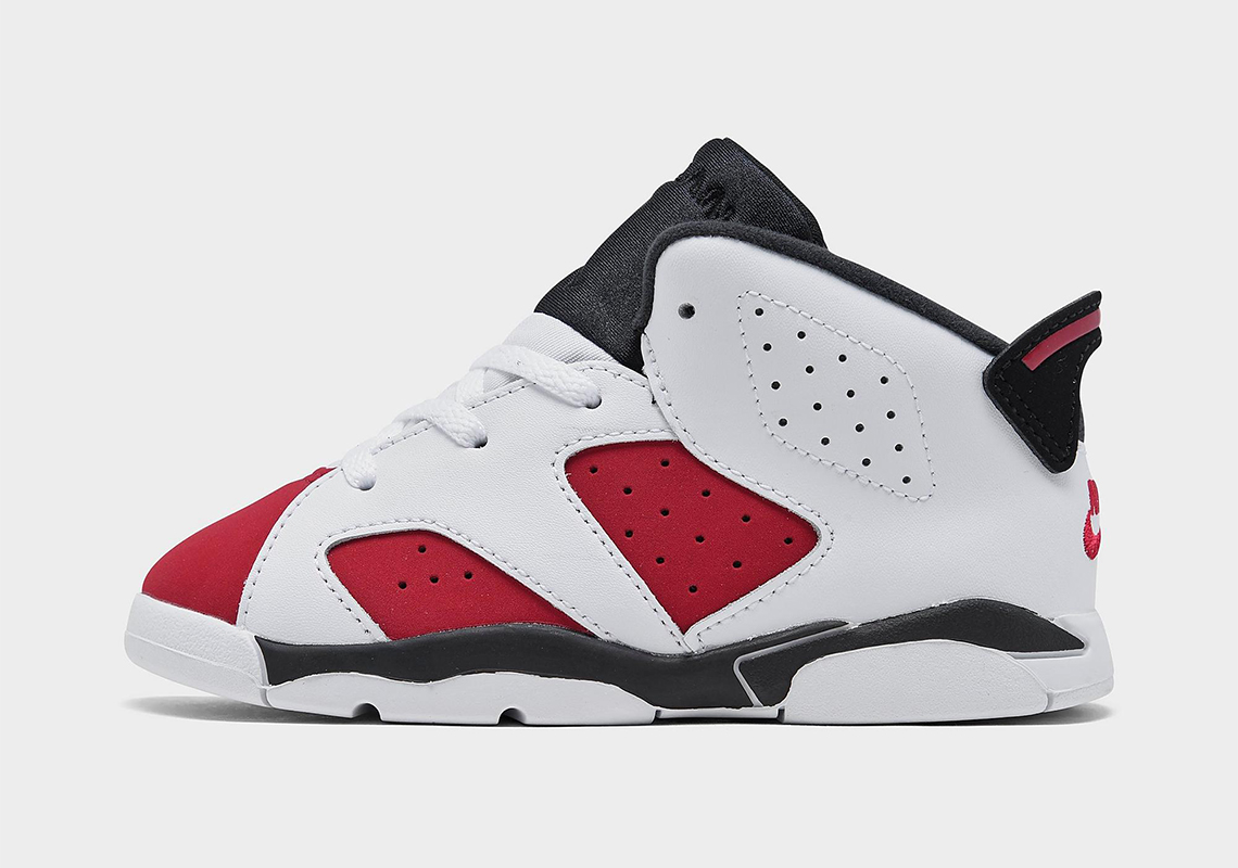 Air Jordan 6 Carmine Toddler Td 384667 106 1