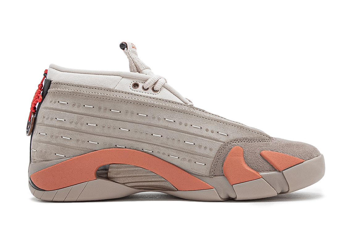 Clot Air Jordan 14 Low Terracotta Release Date 10