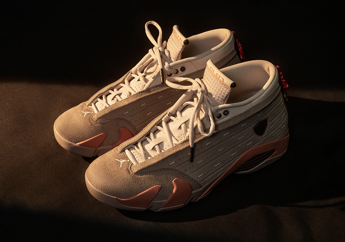 Clot Air Jordan 14 Low Terracotta Release Date 5