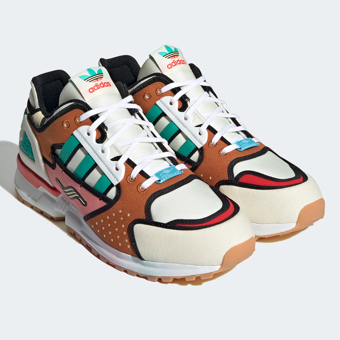 Krusty Burger Adidas Shoes 2