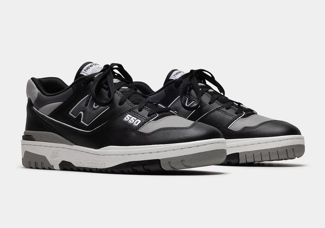 New Balance 550 Black Grey Shadow Release Date