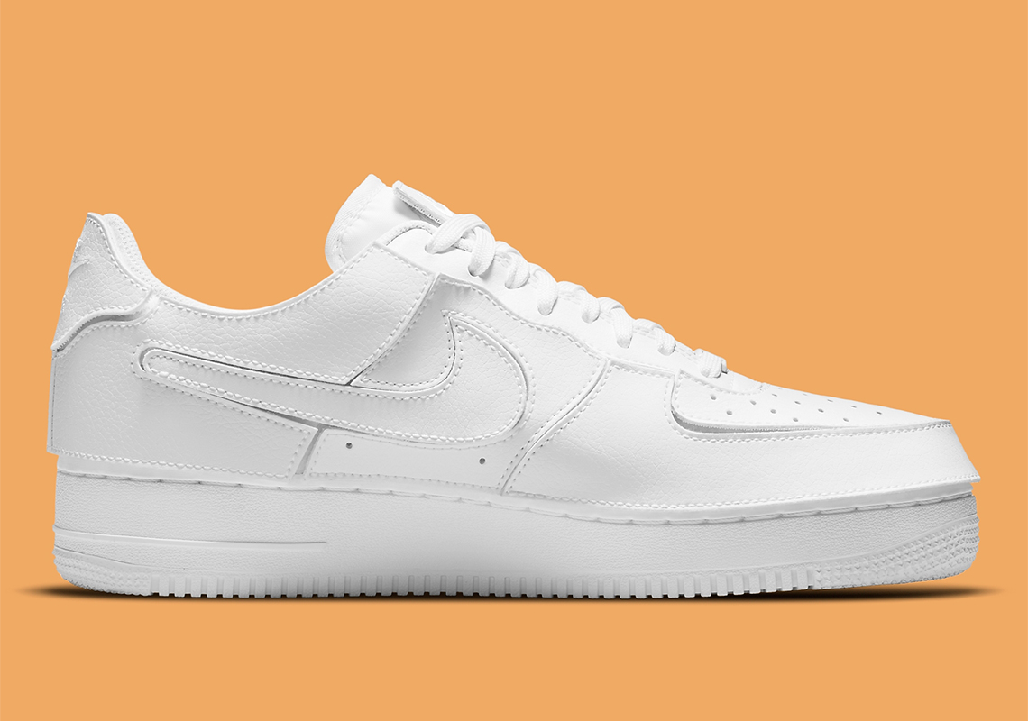 Nike Air Force 1 1 White White Cv1758 100 3