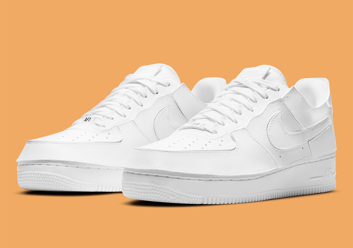 Nike Air Force 1 1 White White Cv1758 100 8