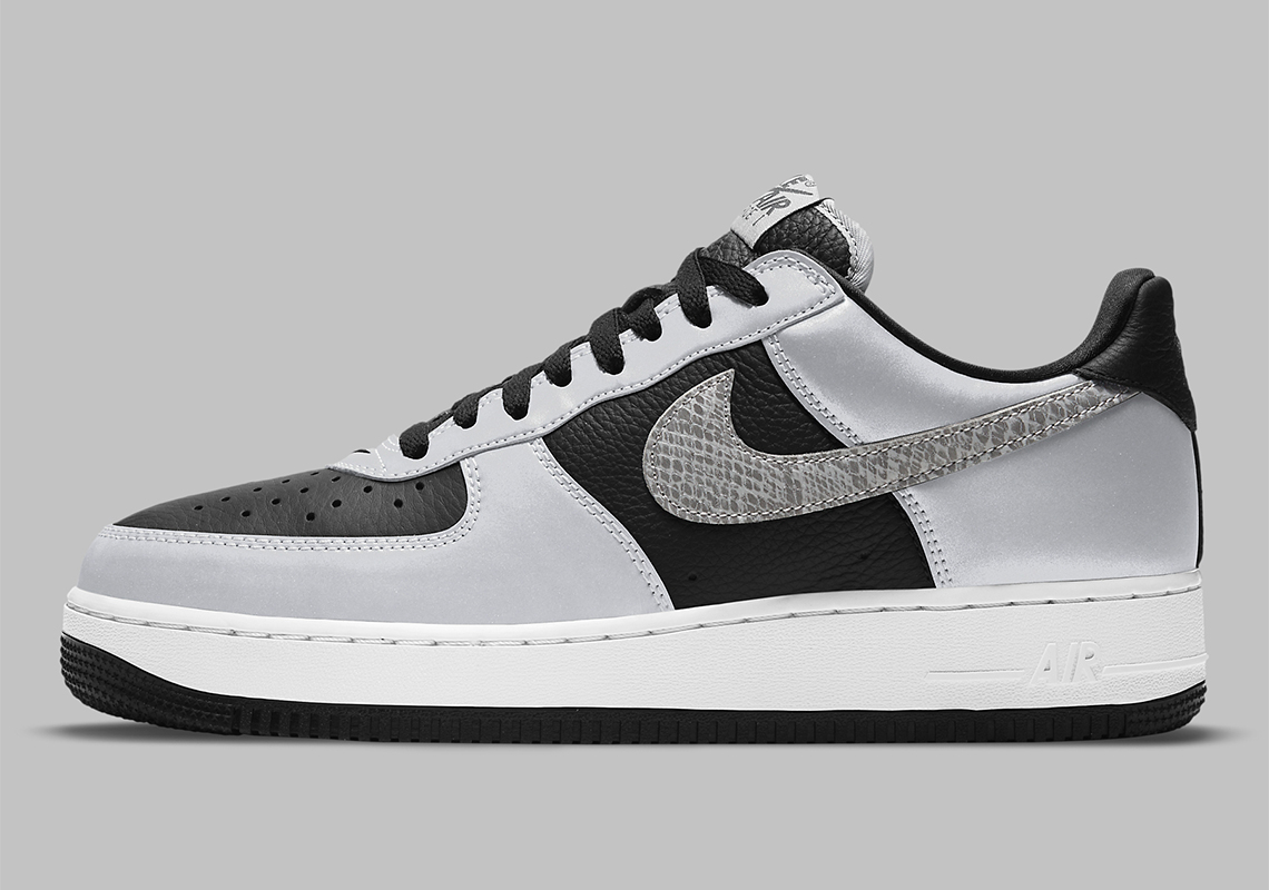 Nike Air Force 1 B 3m Snake Dj6033 001 Release Date 1