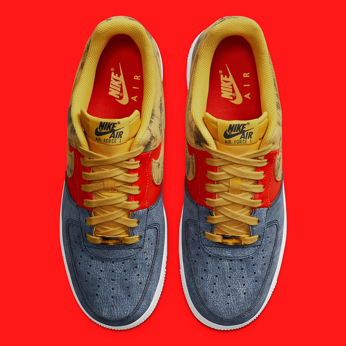 Nike Air Force 1 Low Dark Sulfur Team Orange Cz0337 700 8