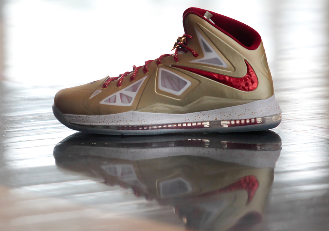 Nike LeBron 10 "Gold Ceremony" PE Wins Vote Back Event