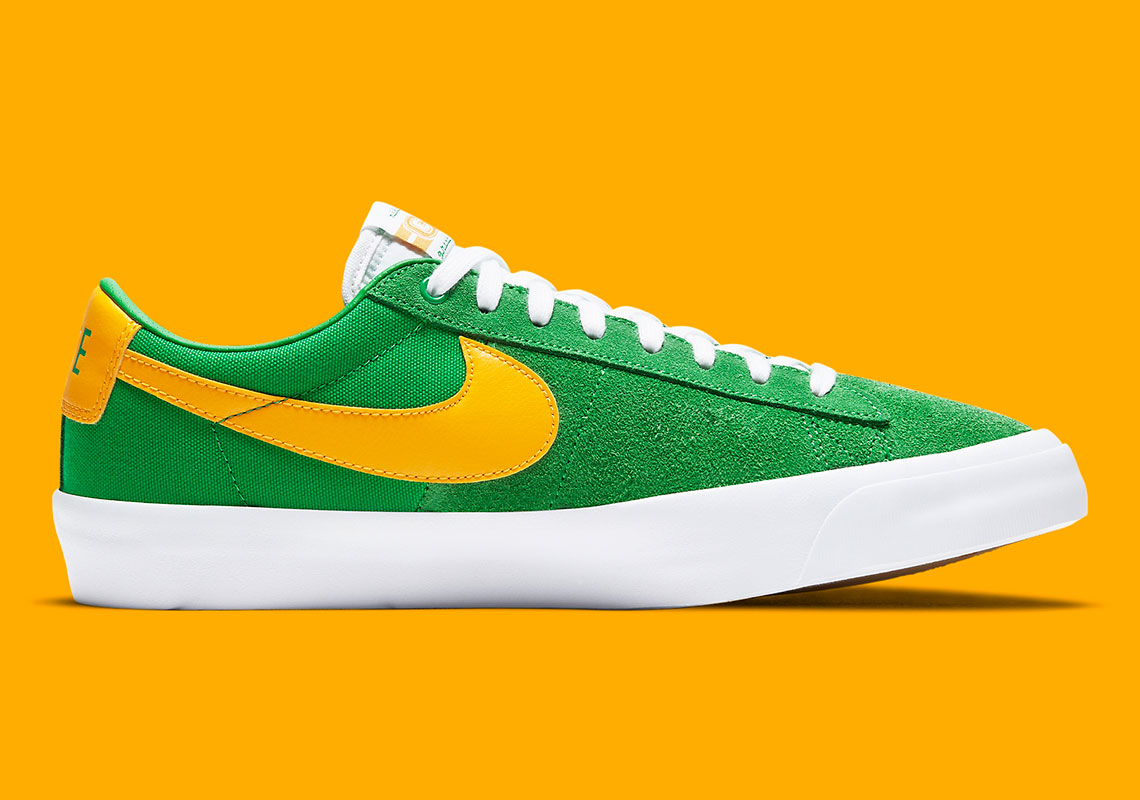 Nike Sb Blazer Low Gt Lucky Green Dc7695 300 4