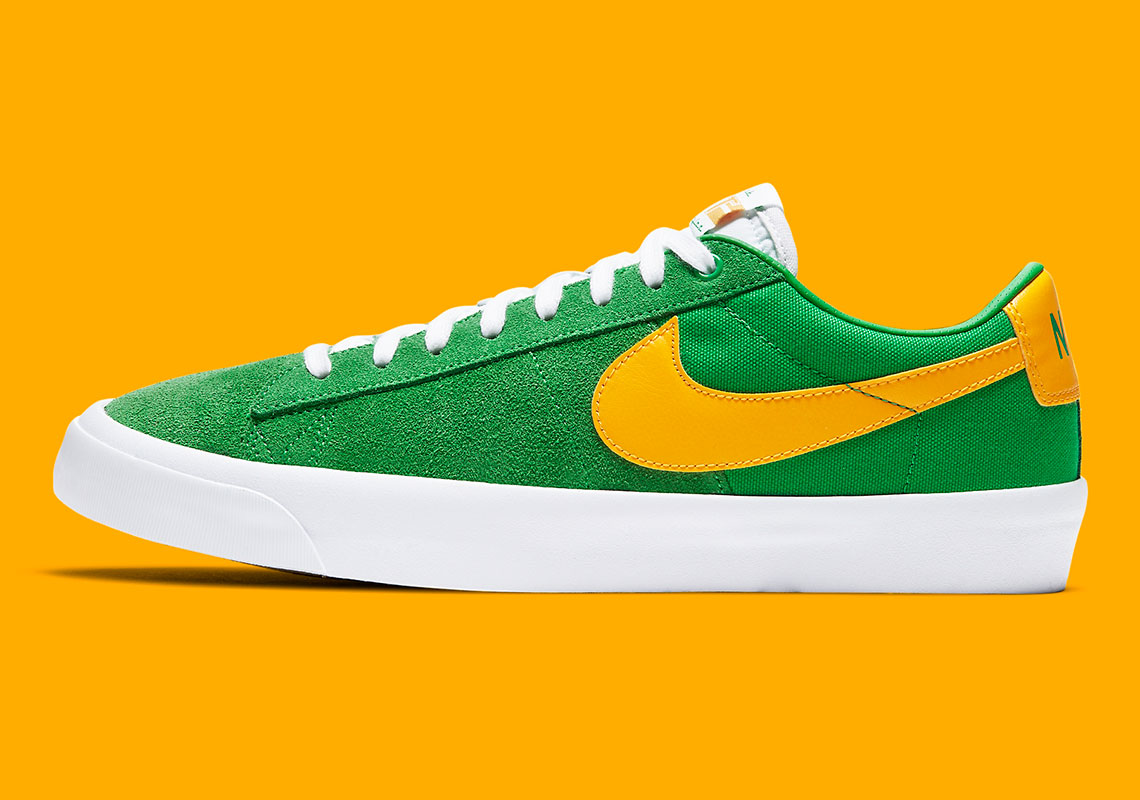 Nike Sb Blazer Low Gt Lucky Green Dc7695 300 8