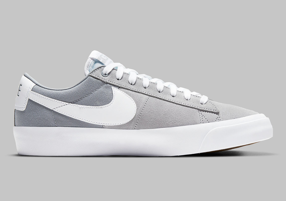 Nike Sb Blazer Low Gt Wolf Grey Dc7695 001 3