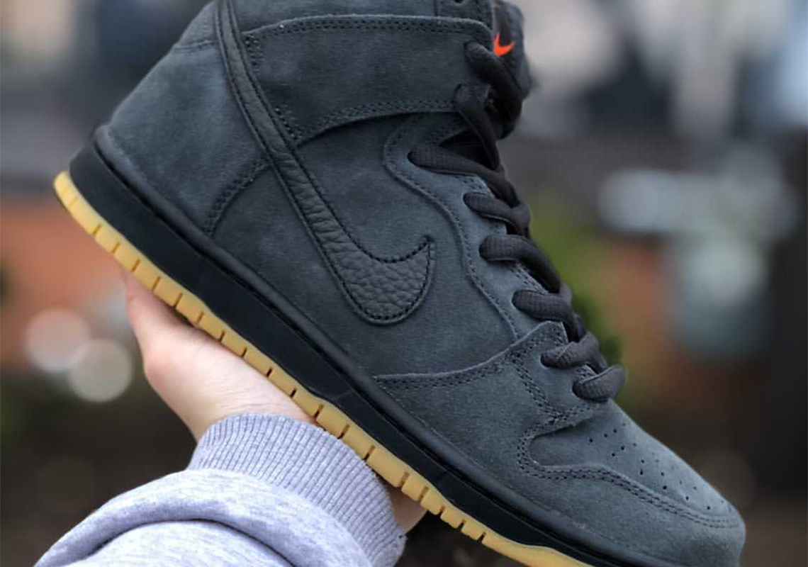 Nike SB Orange Label To Drop An "Anthracite" Dunk High In February