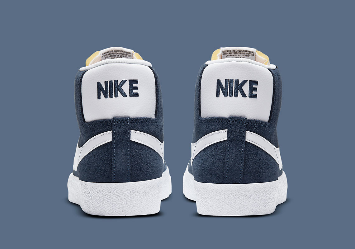 Nike Sb Zoom Blazer Mid Navy 864349 401 2