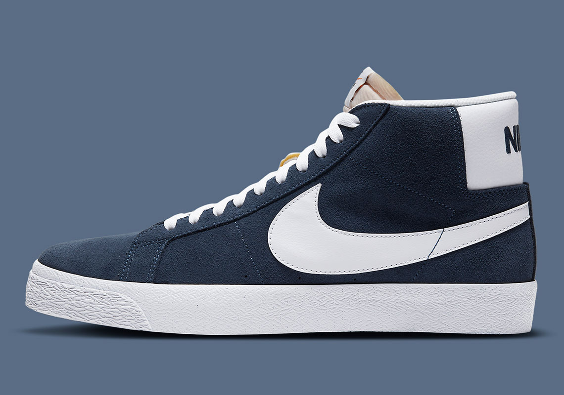 Nike Sb Zoom Blazer Mid Navy 864349 401 4