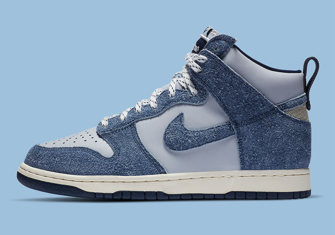 Notre Nike Dunk High Blue Cw3092 400 1