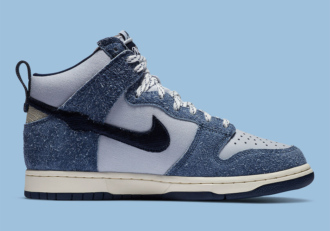 Notre Nike Dunk High Blue Cw3092 400 3