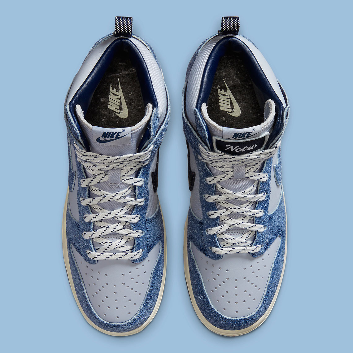 Notre Nike Dunk High Blue Cw3092 400 8