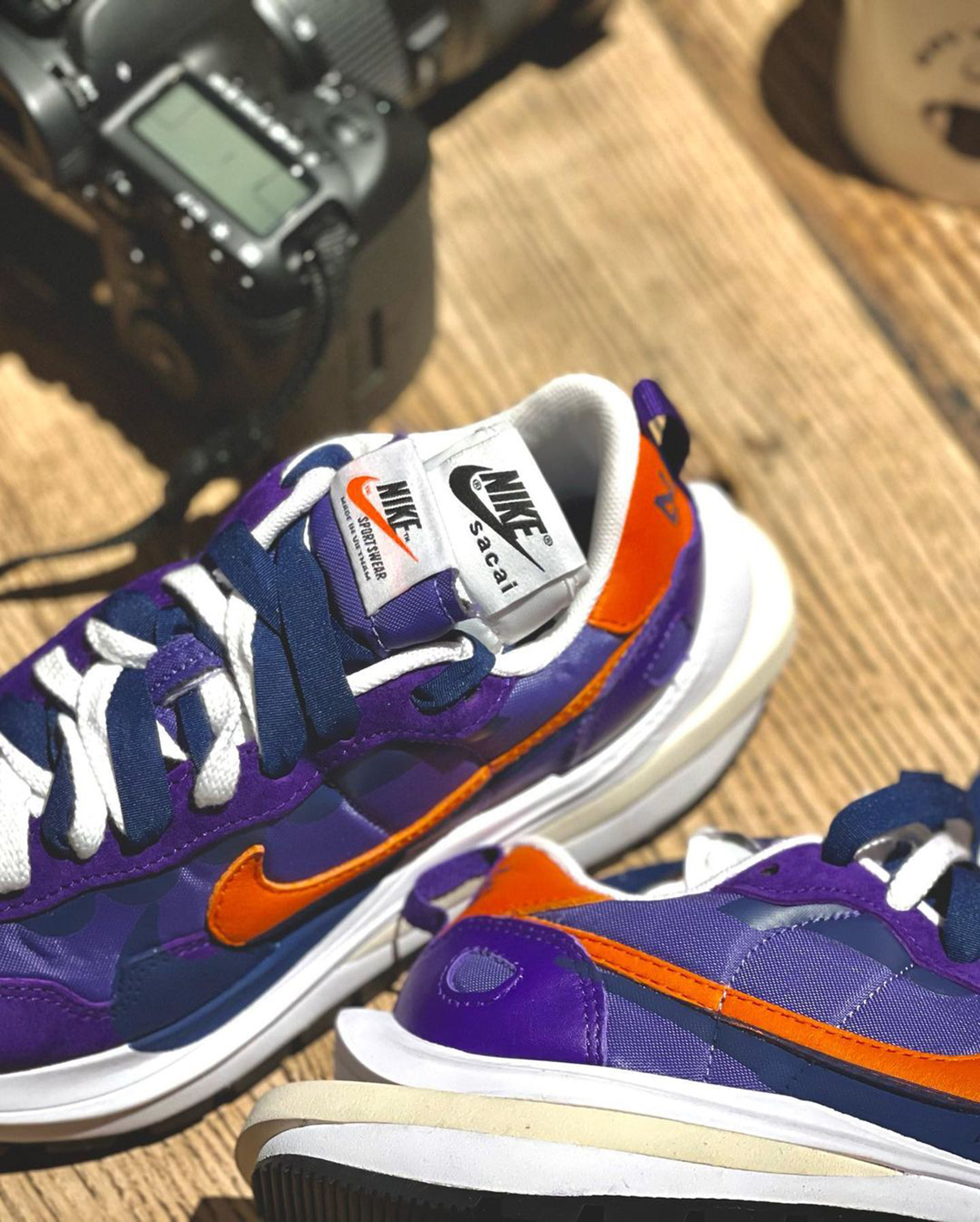 Sacai Nike Vaporwaffle Ss21 Purple 11