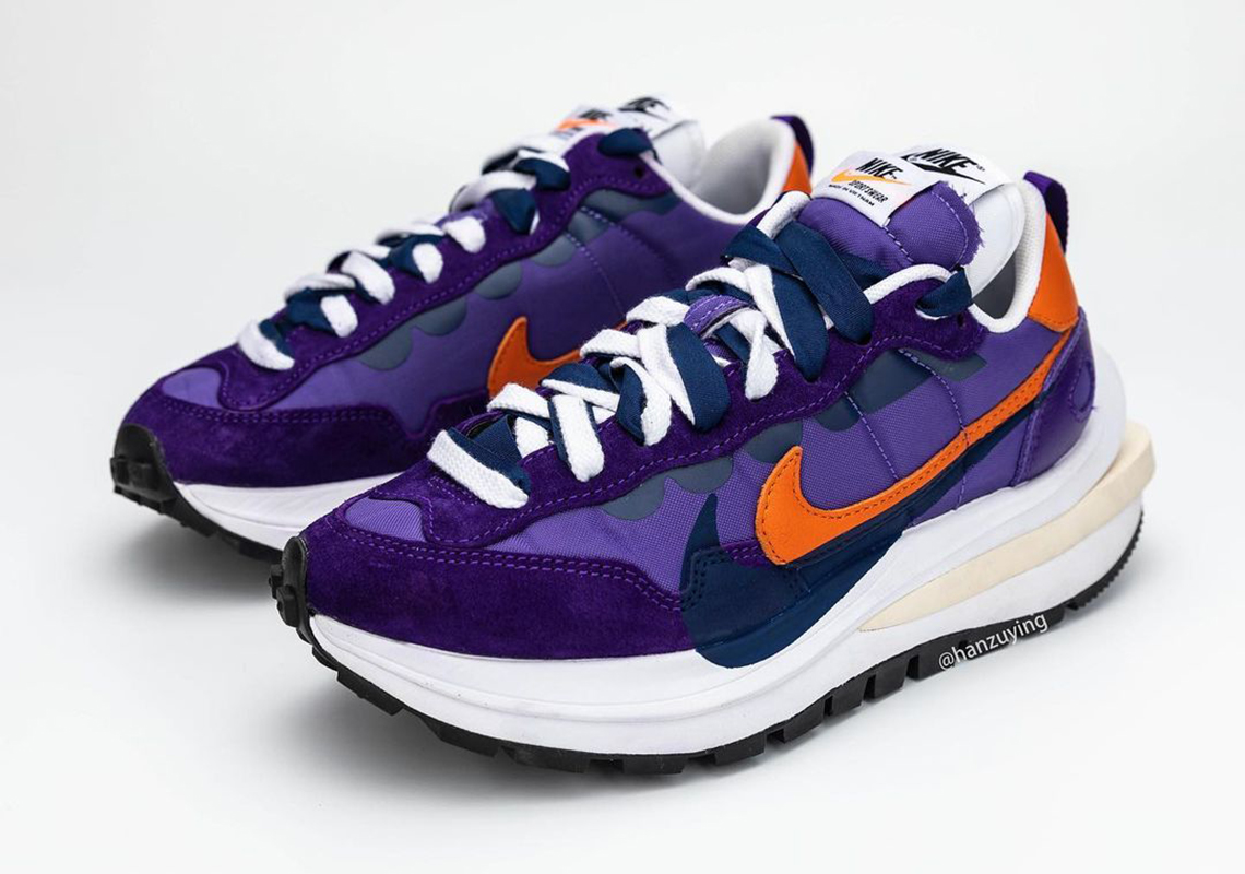 Sacai Nike Vaporwaffle Ss21 Purple 2