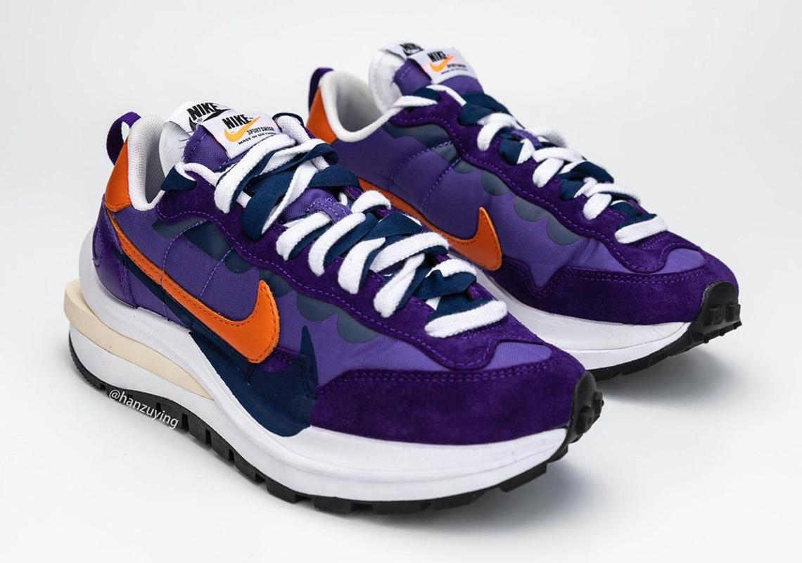 Sacai Nike Vaporwaffle Ss21 Purple 3