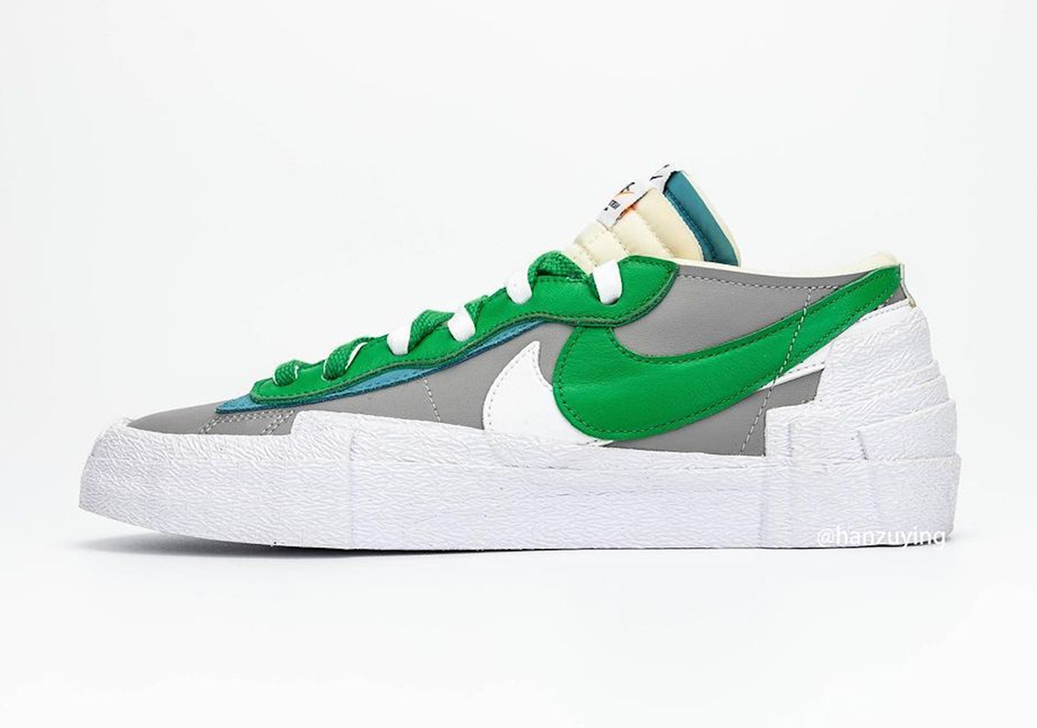 Sacai Nike Blazer Low Classic Green Dd1877 001 1