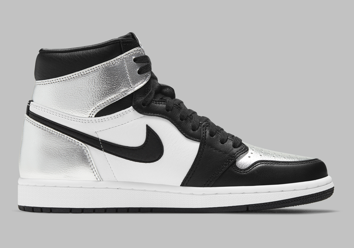 Silver Toe Air Jordan 1 Cd0461 001 Official Images 3