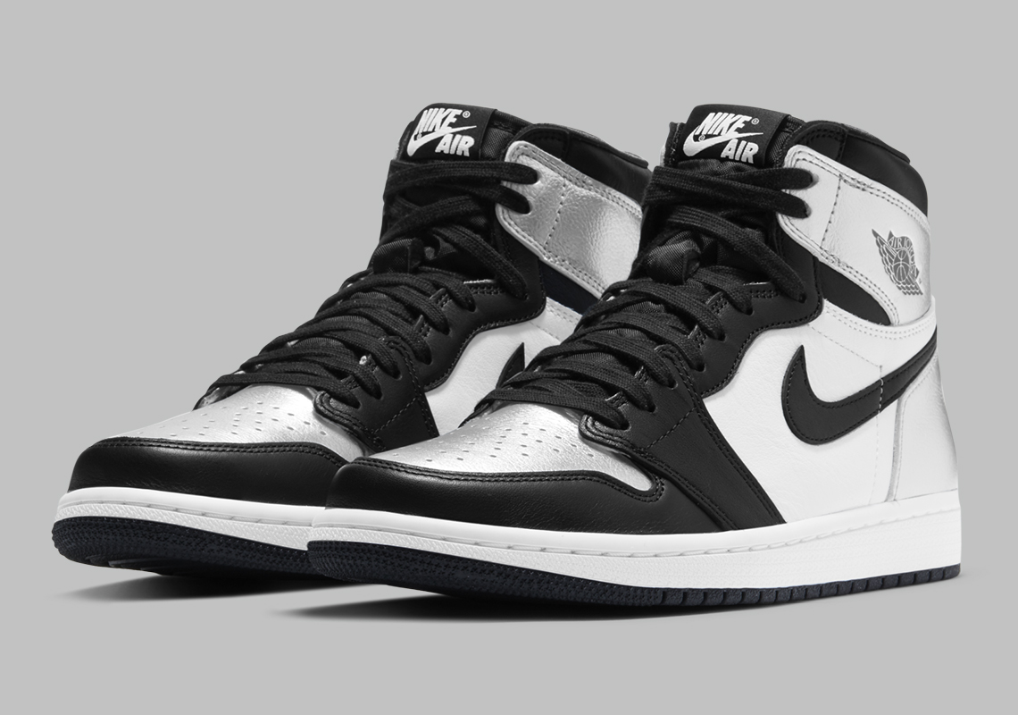 Silver Toe Air Jordan 1 Cd0461 001 Official Images 5