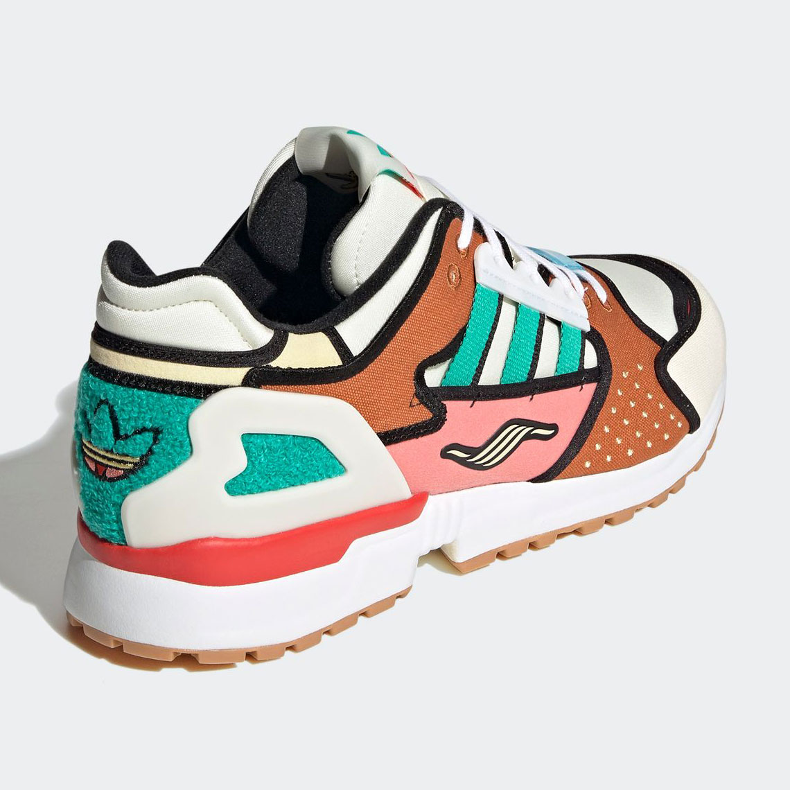 The Simpsons Krusty Burger Adidas Zx 10000c H05783 6 1