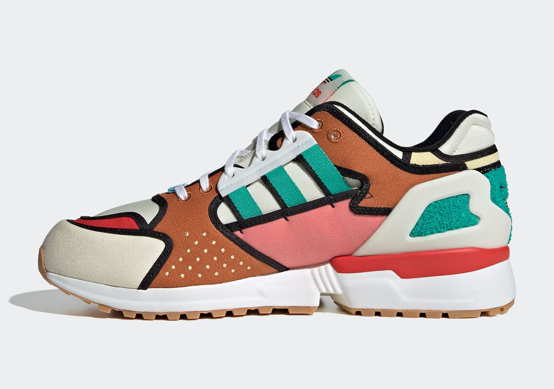 The Simpsons Krusty Burger Adidas Zx 10000c H05783 8 1