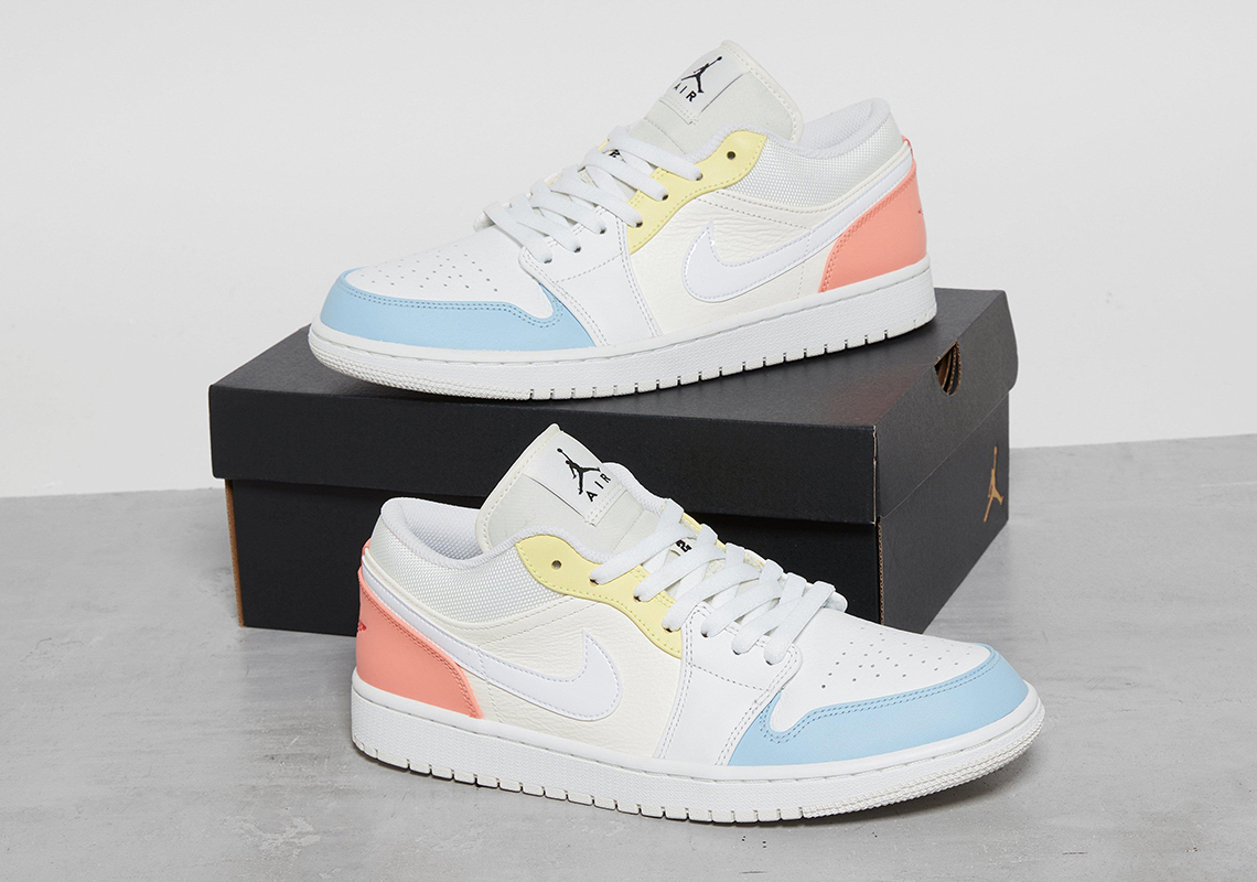 The Air Jordan 1 Low Outfits With Easter-Ready Color Blocking