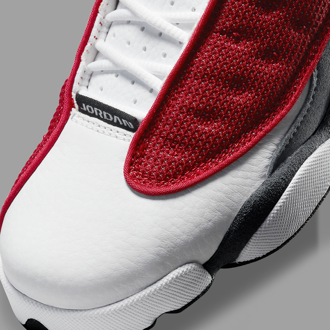 Air Jordan 13 Gym Red Flint Grey Gs 884129 600 6