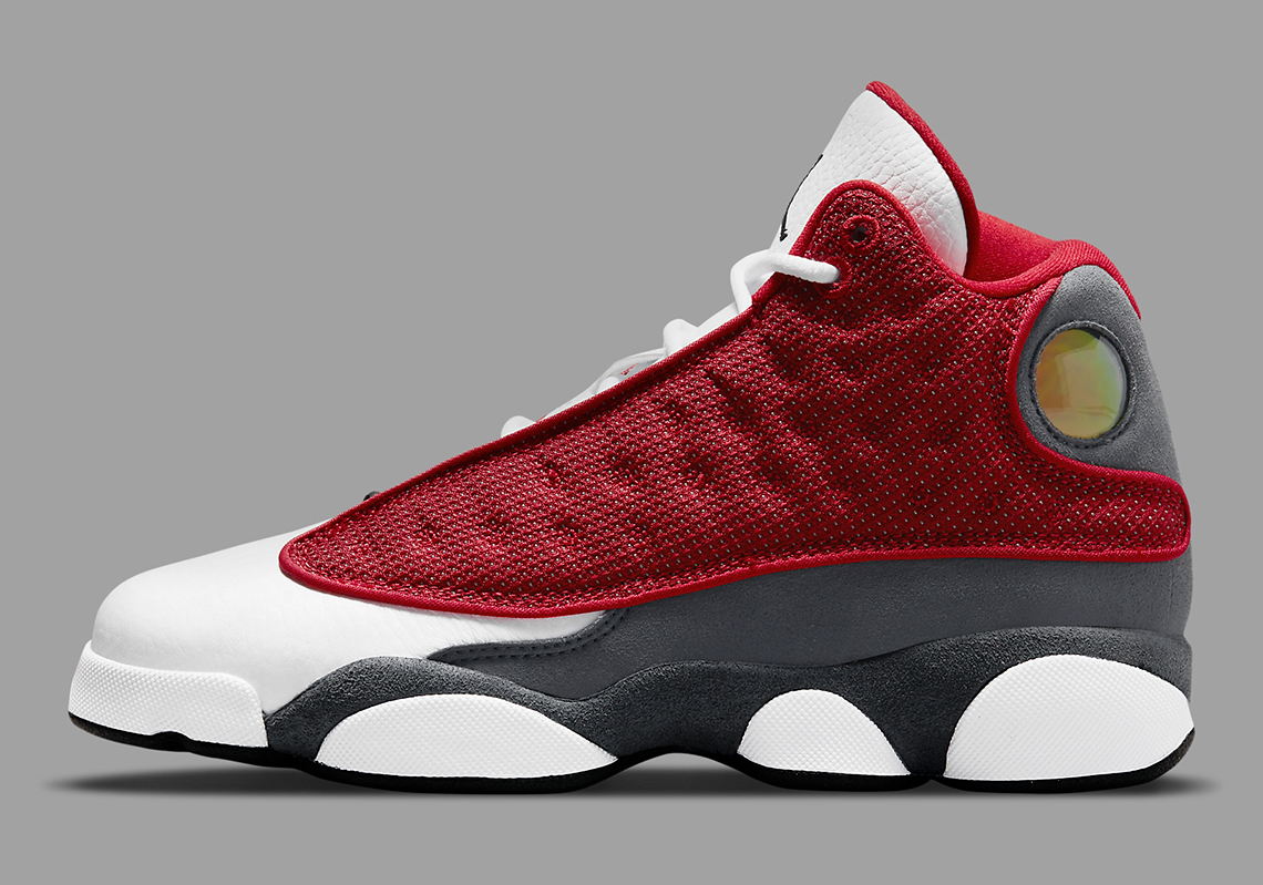 Air Jordan 13 Gym Red Flint Grey Gs 884129 600 8