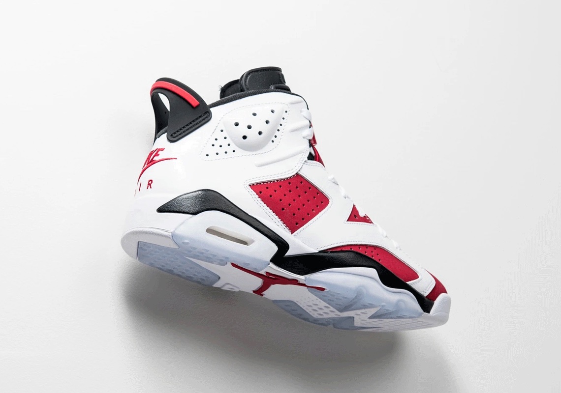 The Air Jordan 6 "Carmine" Officially Releases Tomorrow