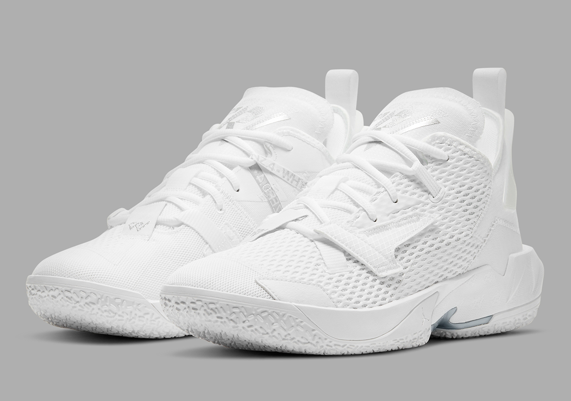 The Jordan Why Not Zer0.4 Is Coming Soon In "Triple White"