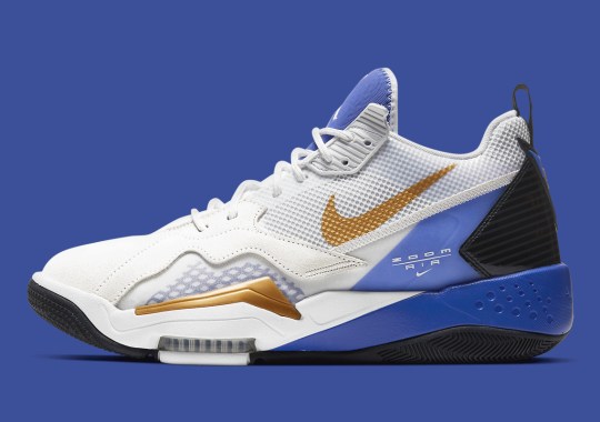 The Jordan Zoom ’92 Borrows The Original Nike Air Max 180’s “Concord” Colorway