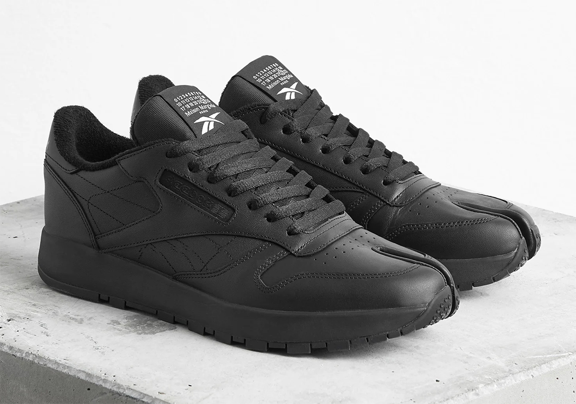 Margiela Reebok Classic Leather Black H04864 6