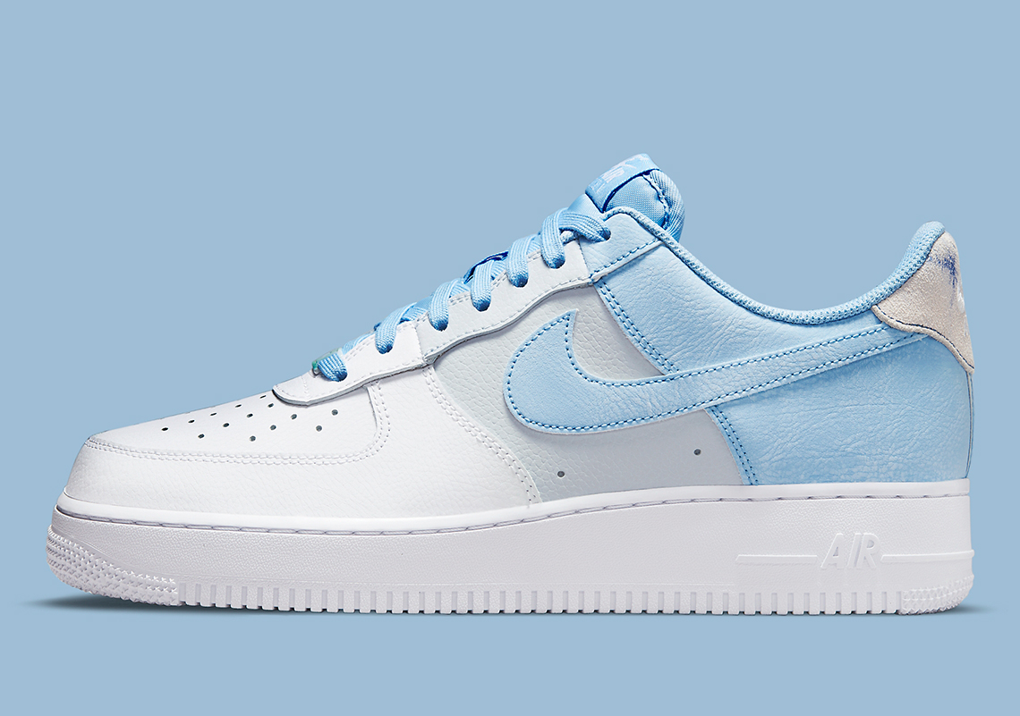 Nike Returns To Tri-color Style Blocking With The Air Force 1 Low "Psychic Blue"