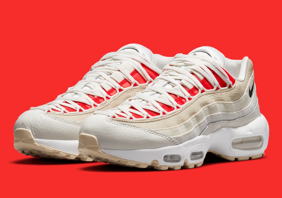 This Nike Air Max 95 Is Modified With A Wide Lacing System