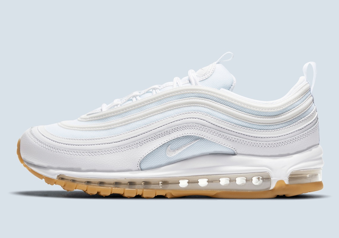 The Nike Air Max 97 Appears In A Fan-Favorite “White/Light Gum Brown” Style