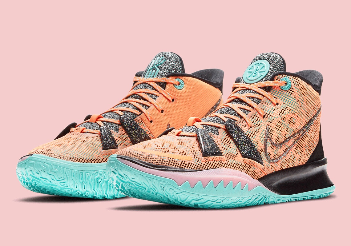 The Nike Kyrie 7 “All-Star” Joins Sustainable Efforts With Regrind Rubber Accents